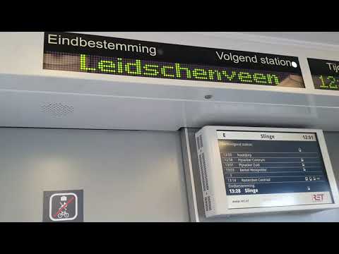 RET Metrolijn E Den Haag Centraal - Slinge Metro type RSG 3 5510