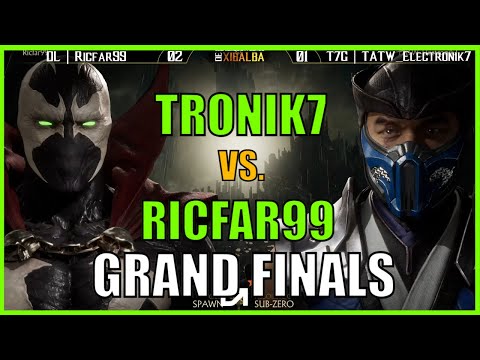 GRAND FINALS - TRONIK7 VS RICFAR - SUB-ZERO, JACQUI VS LIU KANG, SPAWN - MK11 Ultimate S1 CTDRS
