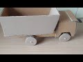 How To Make Lorry From Carboard Simple Method