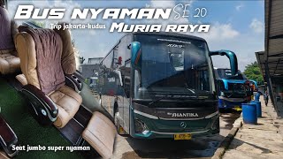Download lagu KURSI SENYAMAN SOFA 😍, Trip jakarta-kudus bareng new shantika angkatan pagi super executive (SE 20)  mp3