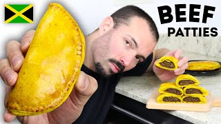 CHAUSSONS JAMAÏCAINS À LA VIANDE HACHÉE ÉPICÉE 🇯🇲 (BEEF PATTIES) Cuisine Jamaïcaine
