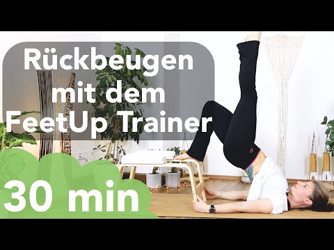 Backbends with the FeetUp Trainer | Full Yoga Session | Advanced