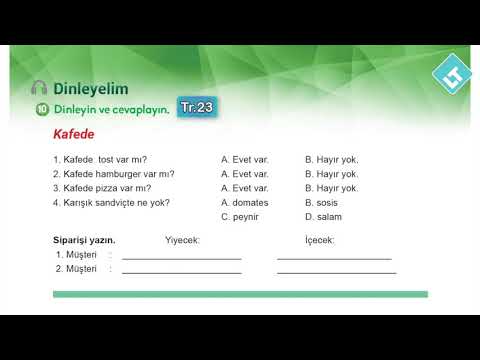 Turkish Listening Practice & At the Cafe