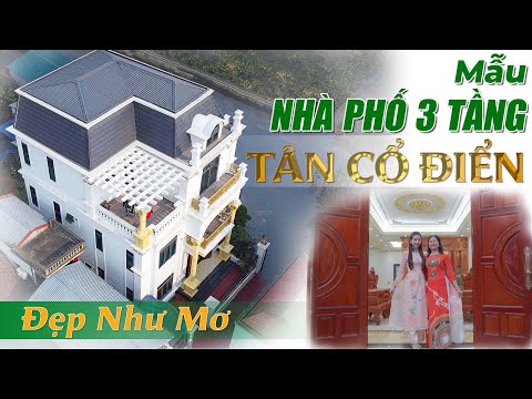 Khám Phá Biệt Thự Tân Cổ Điển 3 Tầng Tọa Lạc Tại Thạch Thất, Hà Nội