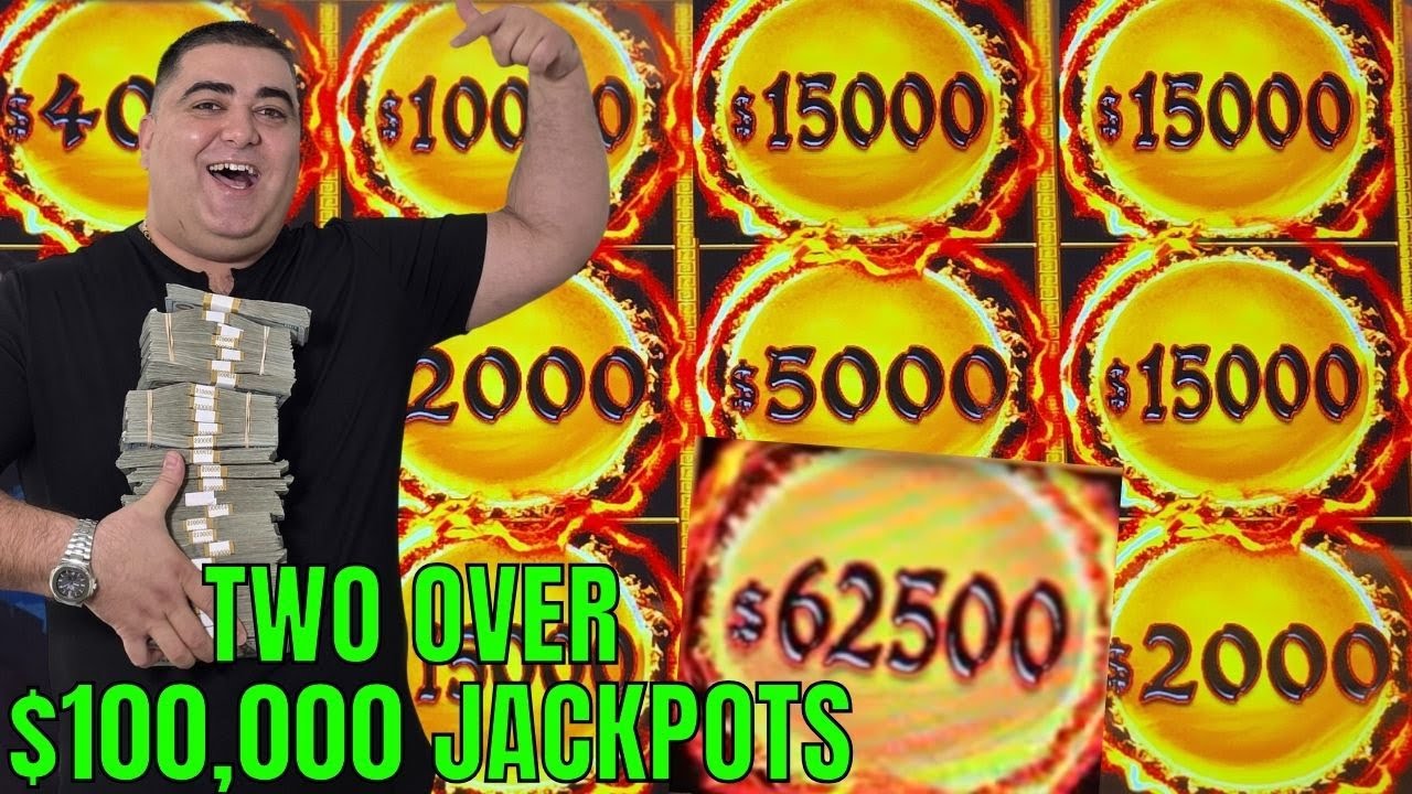 TWO $100,000+ JACKPOTS on the SAME Dragon Link Slot — $2,500 Spins