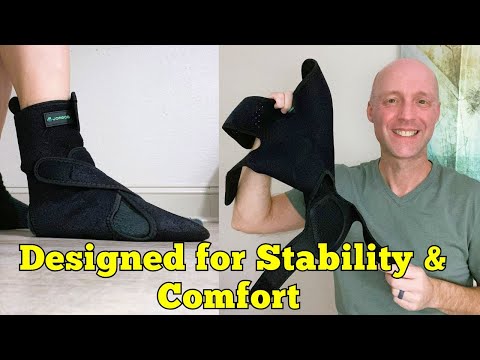 Review of JOMECA Foot Drop Brace – Adjustable, Comfortable, Effective!