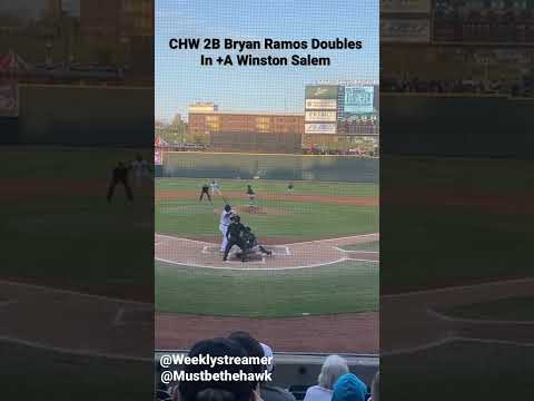 CHW OF Bryan Ramos Doubles In +A Winston Salem.