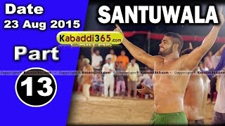 Santu Wala (Ferozepur) Kabaddi Tournament 23 Aug 2015