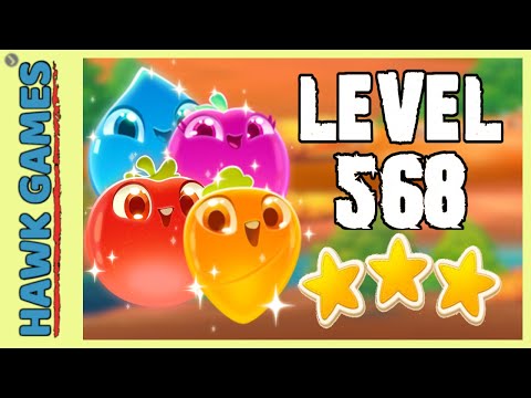 Farm Heroes Super Saga Level 568 - 3 Stars Walkthrough, No Boosters