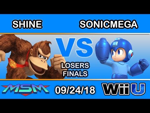 MSM 159 - LH | Shine (Ike,DK,Fox) Vs. Sonicmega (Megaman) Losers Final - Smash 4