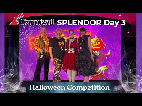 Thumbnail for Carnival Splendor | Lily enters a Halloween costume competition  | Day 3 cruise