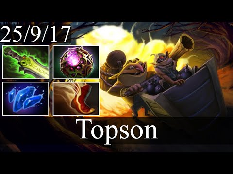 Topson - Techies | Midlane Gameplay Dota 2 Patch 7.31b