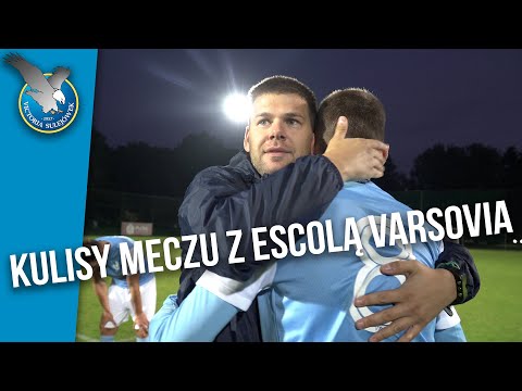 Kulisy meczu z Escolą Varsovia