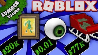 How Much are Rare Items Worth in Lumber Tycoon 2  