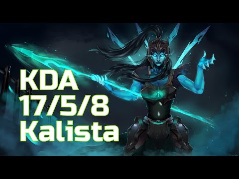 LOL Kalista Vs Veigar - Bot Lane ADC NA Challenger V10.10