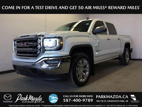 White 2018 GMC Sierra 1500  Review Sherwood Park Alberta - Park Mazda