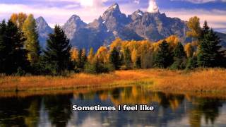 Up To The Mountain - Susan Boyle -Lyrics - (HD scenic)