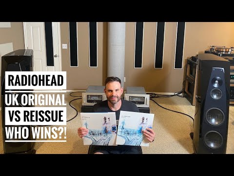 Radiohead - Ok Computer Vinyl LP Shootout! UK Original VS. OKNOTOK Reissue. Who Wins?!