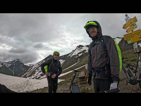 EMTB-Transalp Juni 2024 Tag 2 Heidelberger Hütte - Müstair via Fimbapass und Uinaschlucht!