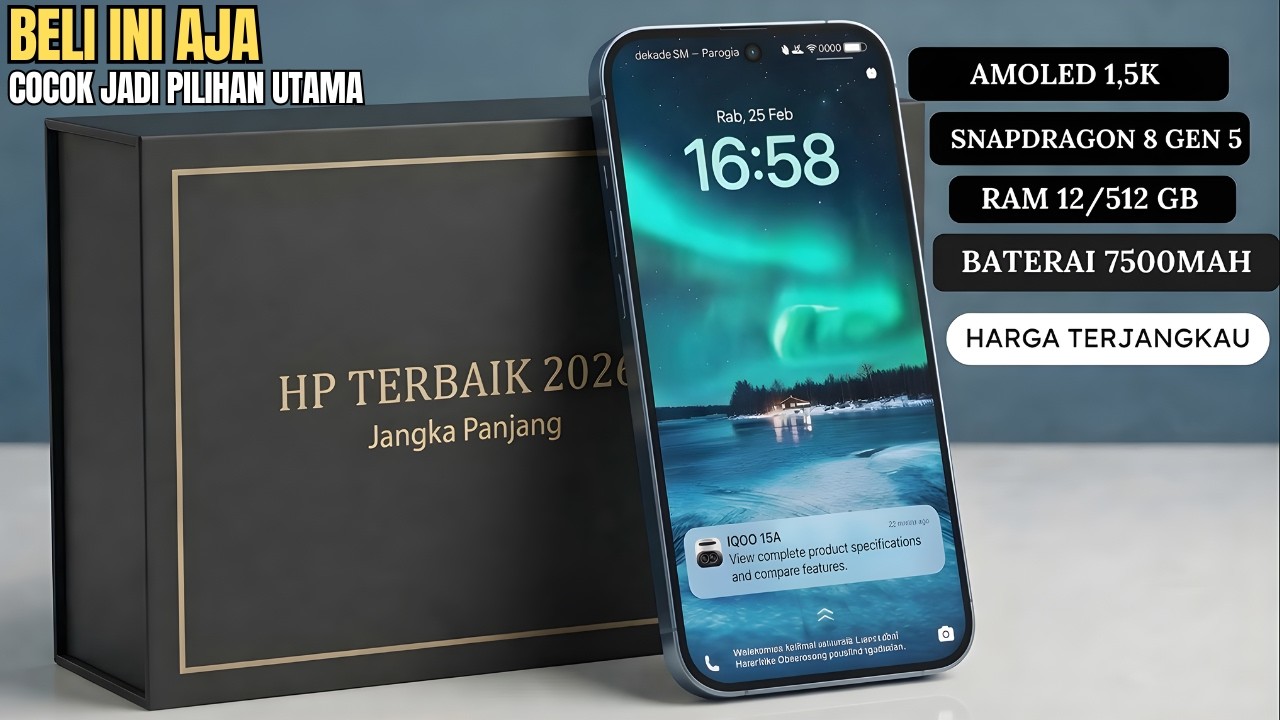 BUAT 3 TAHUN KEDEPAN‼️HP TERBAIK DAN TERBARU JANGKA PANJANG 2026
