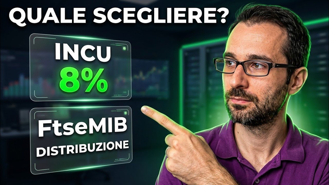 ETF INCU per dividendi 8% o ETF su FtseMIB