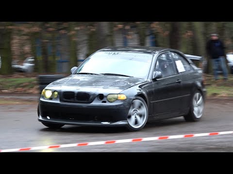 Patryk Groblewski, BMW E46 330ti - II SuperOES Tor Poznań - 25.02.2023