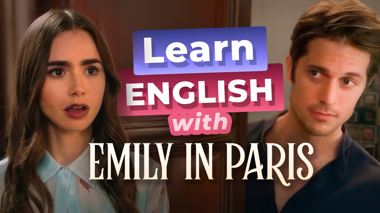 Learn English with EMILY IN PARIS — Emily Meets Gabriel