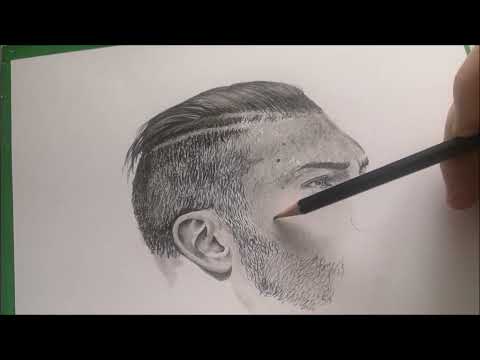 Incredibile Time Lapse of the portrait - Eric Lanini
