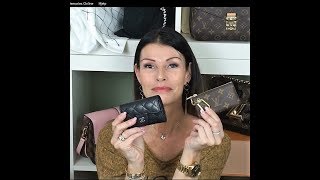 Chanel O-cardholer V.s Louis Vuitton key pouch/lvlovermj