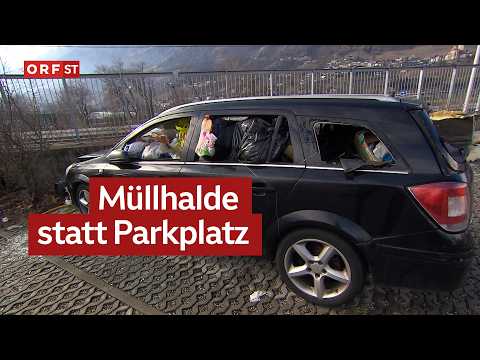 Parkplatz am Untermaiser Bahnhof verkommt | Südtirol heute vom 11.02.2026