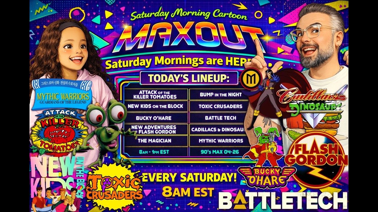 SATURDAY MORNING CARTOONS 📺 90'S CLASSICS