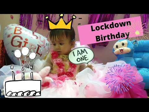LOCKDOWN HUA TO KYA HUA?? DIGITAL BIRTHDAY CELEBRATIONS OF SHIVANSHI'S FIRST BIRTHDAY!!!