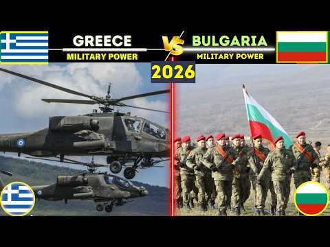 Greece vs Bulgaria military | Greek army  how powerfull is Bulgarian military