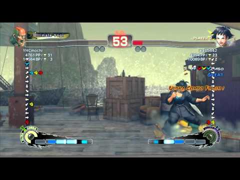 SSF4 AE: YHCmochi (Dhalsim) vs Haitani (Makoto) - Ranked Match (720p HD)