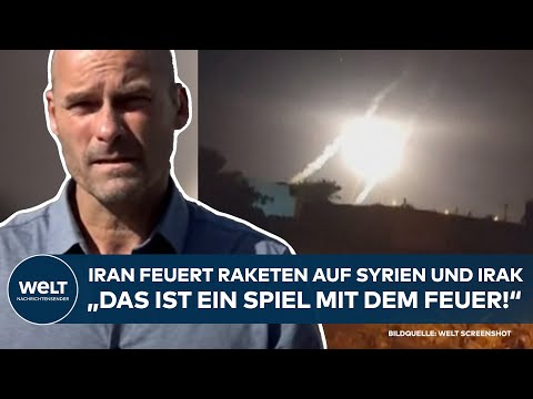 KRIEG IN NAHOST: Iran attackiert Syrien und Irak! Raketen treffen Mossad-Zentrale und IS-Terroristen