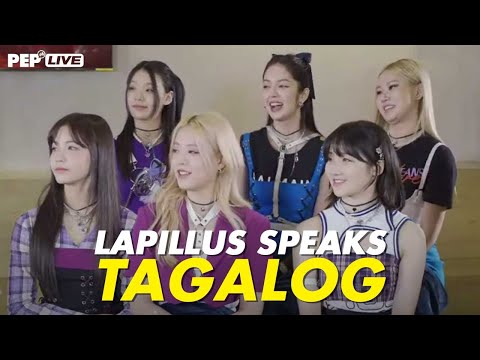 Lapillus learns Filipino words! | PEP Live Choice Cuts
