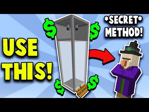 Use THIS SECRET money-making WITCH farm! (Minecraft Skyblock)