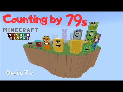 Counting by 79s Song Minecraft Numberblocks | Skip Counting Songs | Math Songs for Kids