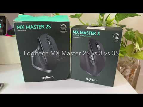 Logitech MX Master 2S vs 3 vs 3S