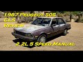 1987 Peugeot 505 Review And Drive
