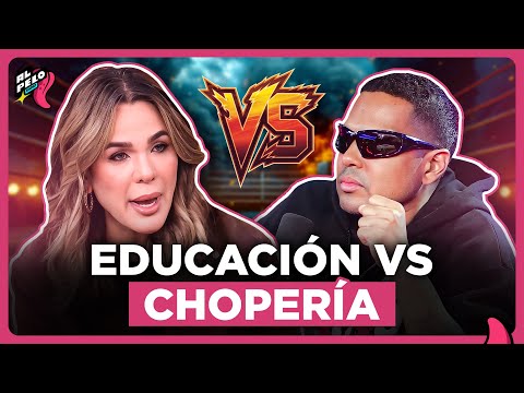 LUZ GARCÍA 🆚  SANTIAGO MATÍAS “UNA GUERRA DE UNA EDUCADA CONTRA UN CHOPO”