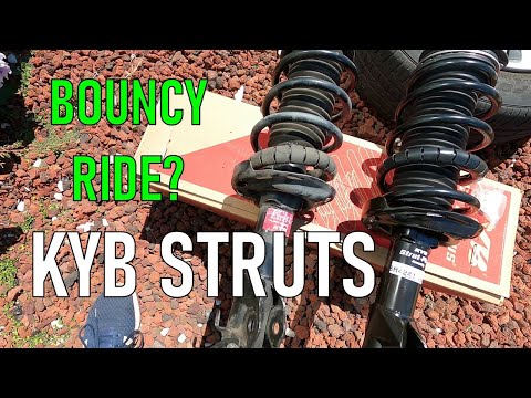 How to install KYB Struts / Shock Absorbers on the 2006-2011 8th gen Honda Civic to fix the bounce!
