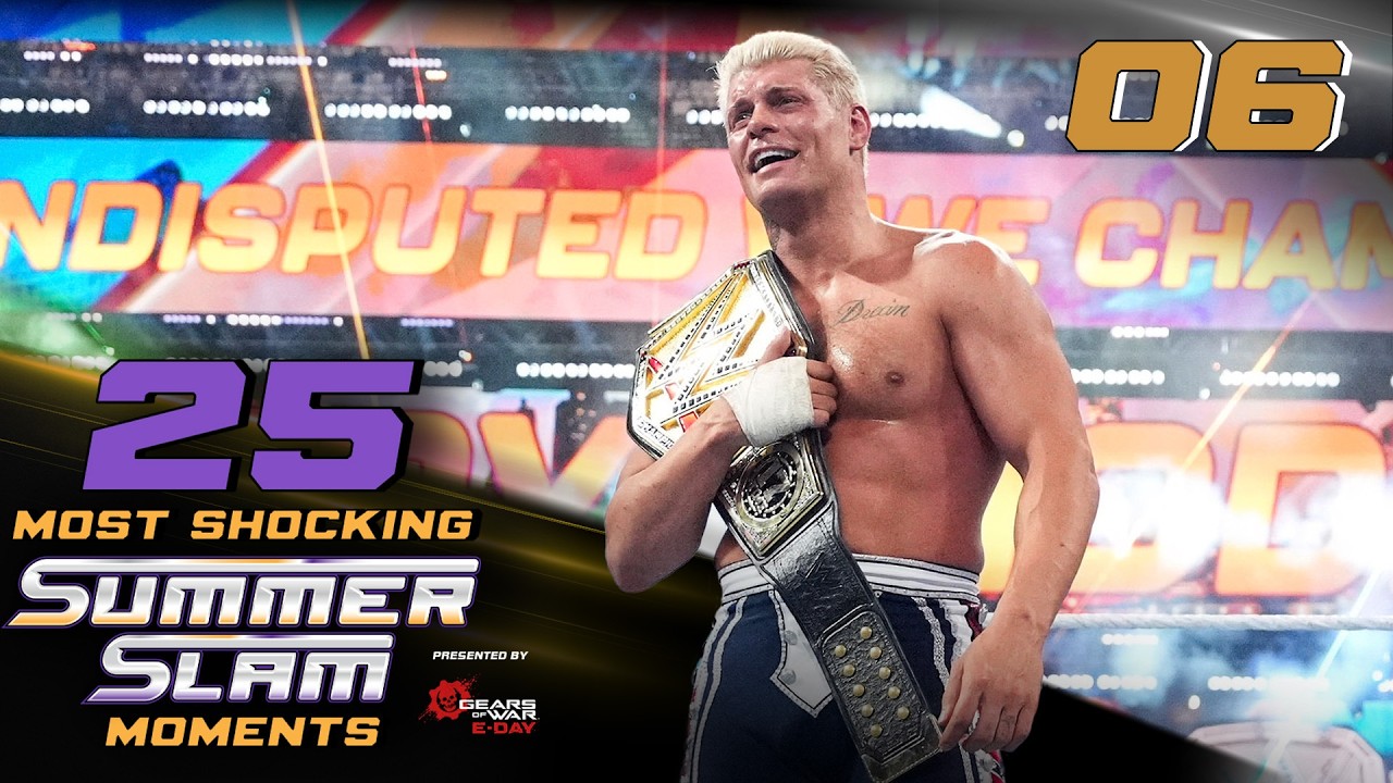 Cody Rhodes defeats John Cena for WWE Title in Street Fight: 25 Most Shocking SummerSlam Moments