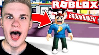 MÓJ PIERWSZY RAZ na BROOKHAVEN w ROBLOX ROLE PLAY! 😱