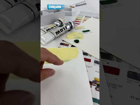 Matisse Colour Roulette: Colour Mixing Hookers Green and Naples Yellow Light