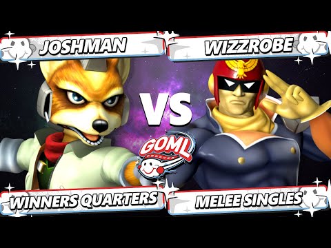 GOML 2025 - Joshman (Fox) Vs. Wizzrobe (Captain Falcon) Smash Melee - SSBM