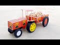 How To Make Matchbox Tractor Trolley Diy Matchbox Tractor Using DC Motor Matchbox Tractor Diy