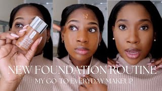 Everyday Foundation Routine under 15 mins | new foundation by Clinique
