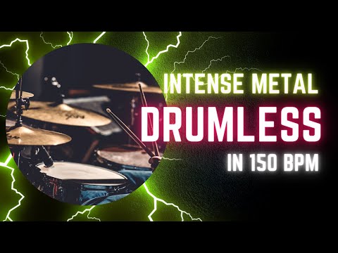 Intense Metal Drumless in 150 BPM