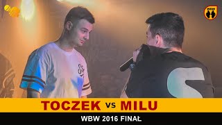 Milu 🆚 Toczek 🎤 WBW 2016 Finał (freestyle rap battle)